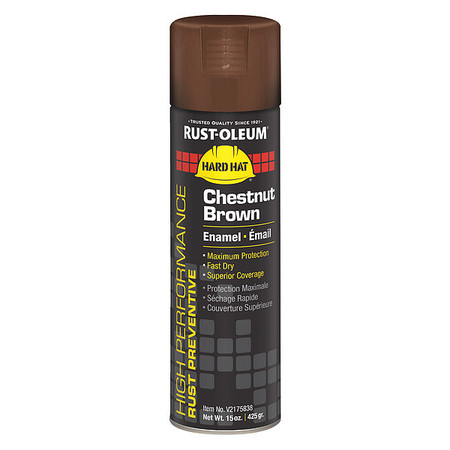 Rust-Oleum Rust Preventative Spray Paint, Chestnut Brown, Gloss, 15 oz V2175838