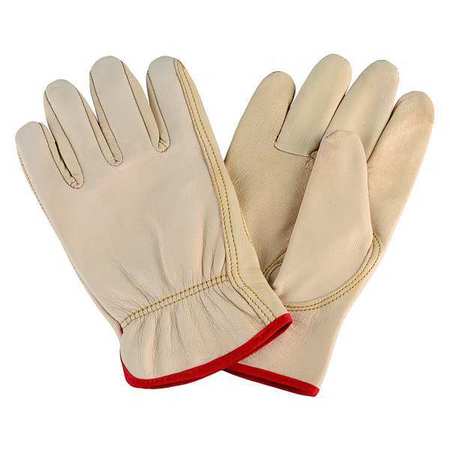 CONDOR Leather Drivers Glove, Goatskin, Tan, M, PR 4TJZ3