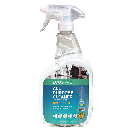 Ecos Pro All Purpose Cleaner, 32 oz. Trigger Spray Bottle, Citrus PL9706/6