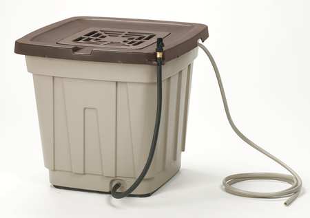 Suncast Rain Barrel, 50 gal, Taupe RB50D