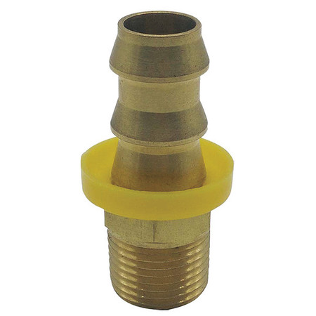 SPEEDAIRE Straight 1/2 in Hose I.D, 3/8"-18 Thread 4TT16