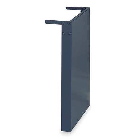 Edsal Panel Leg, 3 W x 24 D x 32 in. H, Gray MP24