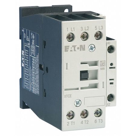 EATON IEC Magnetic Contactor, 3 Poles, 24 V DC, 32 A, Reversing: No XTCE032C01TD