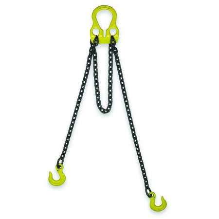 LIFT-ALL Chain Sling, G100, Alloy Stl, 10 ft L 30004G10