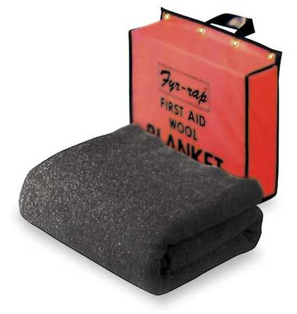 STEINER Fire Blanket and Pouch, Wool/Nylon Blend BTPCO