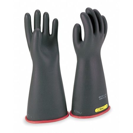 SALISBURY Electrical Gloves, Size 9, 14 In. L, PR E114RB/9