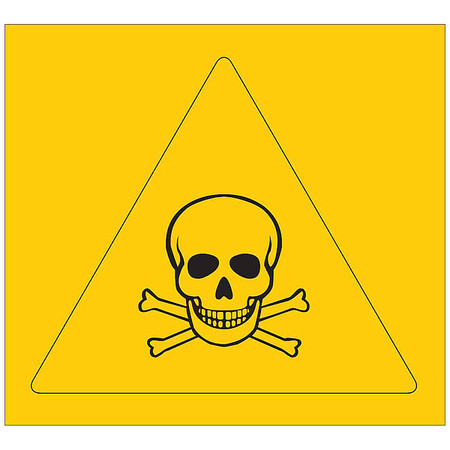 BRADY RTK Pictogram Label, 3/4 In. H, PK36 58575