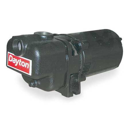 Dayton Self Priming Centrifugal Pump, 1 1/2 hp, 208 to 230/460V AC, 3 Phase, 96 ft Max Head 4UA73