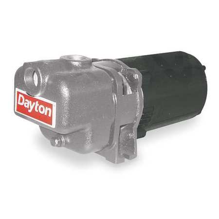 DAYTON Self Priming Centrifugal Pump, 1 1/2 hp, 230/460V AC, 3 Phase, 96 ft Max Head 4UA74