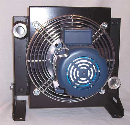 Akg Oil Cooler, AC, 4-50 GPM, 115/230 V, 1/2 HP A10-1