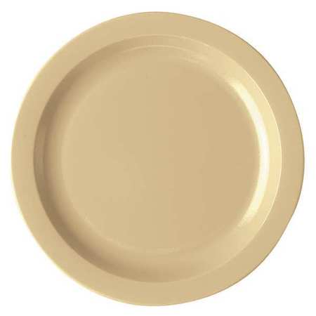 CAMBRO Plate, 10", Polycarbonate Beige PK48 CA10CWNR133