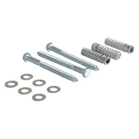 Zoro Select Concrete Installation Kit, F/72 In Stops CS-33-KIT-3