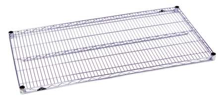 METRO Wire Shelf, 24"D x 30"W x 1-1/8"H, Chrome 2430NC