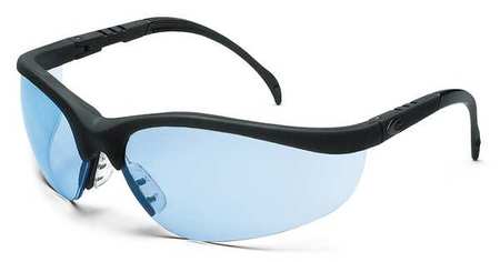 Condor Safety Glasses, Light Blue Scratch-Resistant 4VAY6
