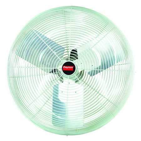 DAYTON High Temperature Industrial Fan, Phase 1 216NR8