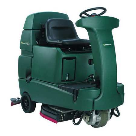 NOBLES Rider Floor Scrubber, Compact, Disc, 26 In. MV-SSR-0011