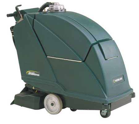 Nobles Walk Behind Carpet Extractor, 28 gal, Bat 608352