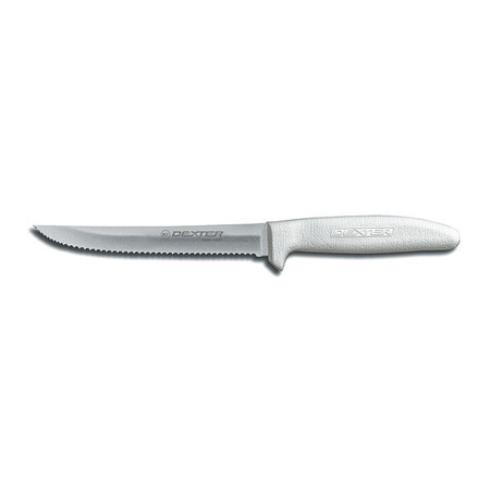 Dexter Russell Utility Knife, Food Processing, 6 In, White 13303