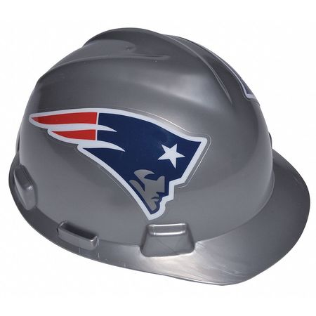 Msa Safety Front Brim NFL Hard Hat, Type 1, Class E, One-Touch (4-Point), Brown 818411