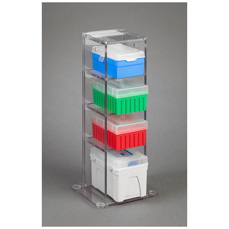 POLTEX Lab Bench Vertical Organizer, PETG 4VTORG