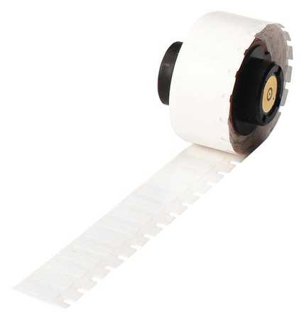 BRADY 1/2" x 13/64" White Label, Polyester PTL-5-423