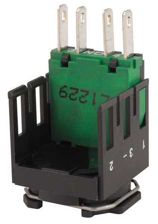 SCHNEIDER ELECTRIC Contact Block, 1NO Slow Break, 16mm ZB6Z1B