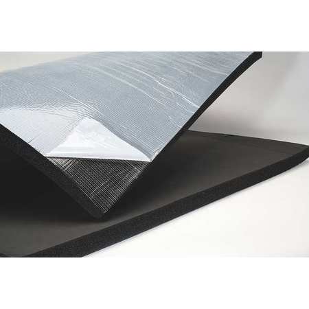 K-Flex Usa 36" x 48" Black Elastomeric Insulation Sheet 1/2" Wall 6RSXG3X4048