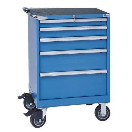 Lista Mobile Workbench Cabinet, 165 lb., Steel ST0750-0505FA-M/BB