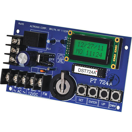 ALTRONIX Timer- Annual Event 1Ch 365 Day/24 Hr. PT724A