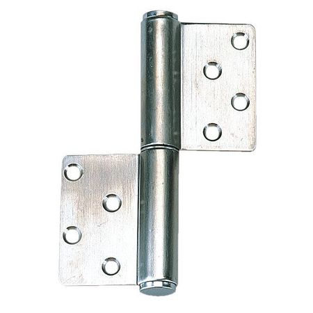 LAMP 1-25/32" W x 2-31/64" H Satin Lift-Off Hinge S-6173-5