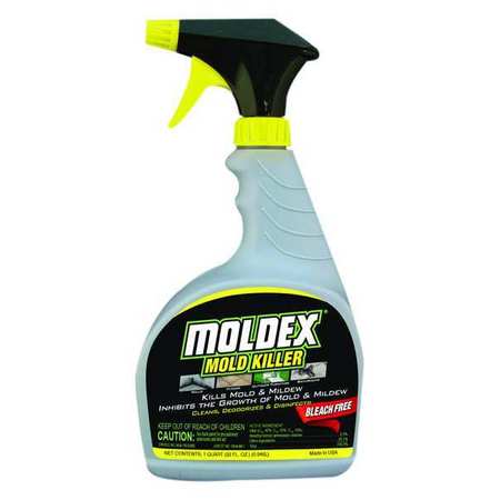 Moldex Liquid 32 Oz Mold Mildew Remover, Trigger Spray Bottle 5010