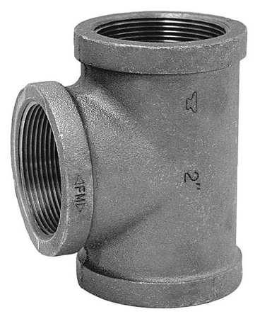 Anvil 1-1/2" Female NPT x Female NPT x Female NPT Malleable Iron Tee Class 150 0310030606