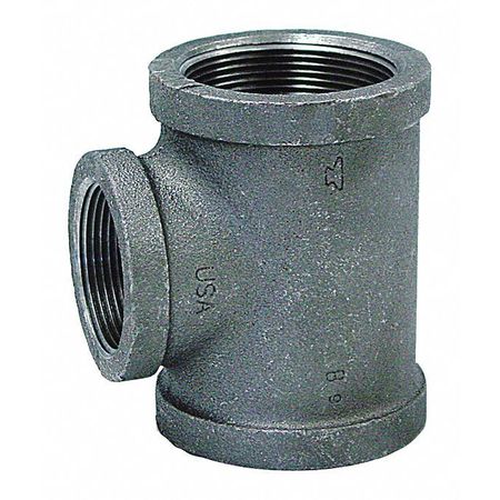 ANVIL 1-1/2" x 1-1/2" x 1" Female NPT x Female NPT x Female NPT Malleable Iron Reducing Tee Class 150 0310045604