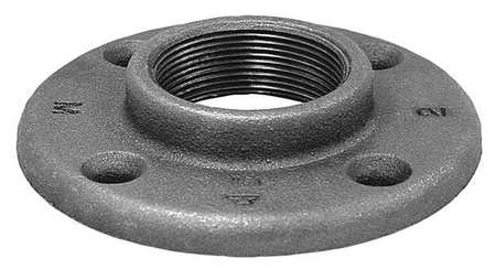 ANVIL 2" Flanged x FNPT Malleable Iron Floor Flange Class 150 0310106000