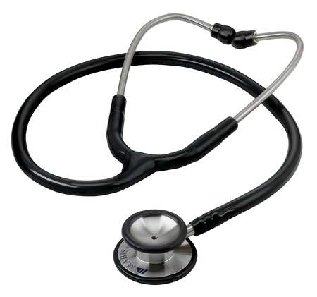 MABIS Stethoscope, Adult, Black 10-404-020