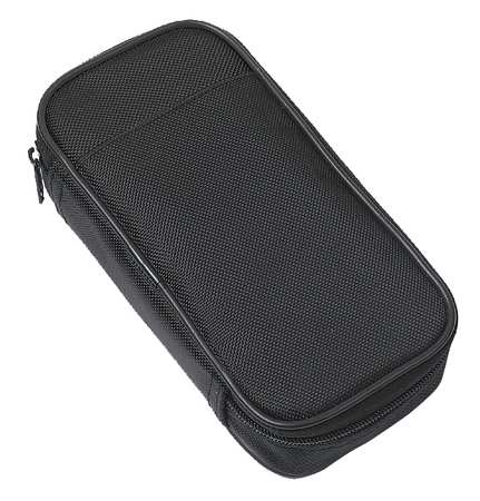 Zoro Select Carrying Case, Soft, Nylon, 2.1 x4.3 x8.3In 4WPG8