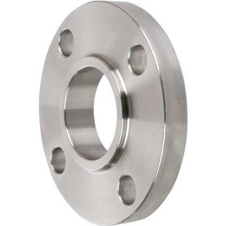 ZORO SELECT 1" Welded SS Lap Joint Flange 4381000220