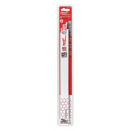 Milwaukee Tool 12" 18 TPI  The Torch SAWZALL Blades (5 Pk) 48-00-5789