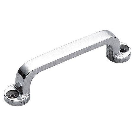 SUGATSUNE Pull Handle, 2-1/4 In. H, Polished, Unthr. Through Holes FT-65