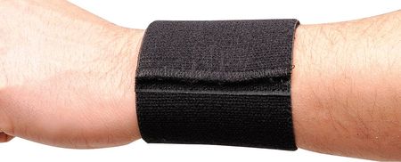 Condor Wrist Wrap, Universal, Ambidextrous, Black 4WV98