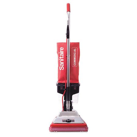 Sanitaire Upright Vacuum, 12 In, 145 cfm, 7A, 120V SC887E