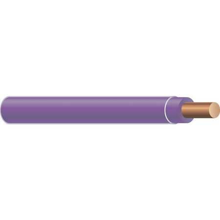 SOUTHWIRE Building Wire, THHN, 14 AWG, 2,500 ft, Purple, Nylon Jacket, PVC Insulation 21124305