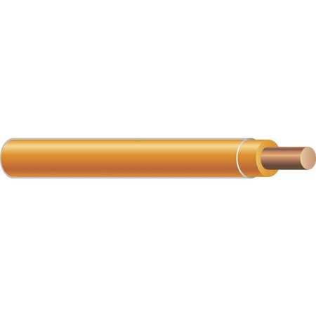 SOUTHWIRE Building Wire, THHN, 14 AWG, 2,500 ft, Orange, Nylon Jacket, PVC Insulation 11585705