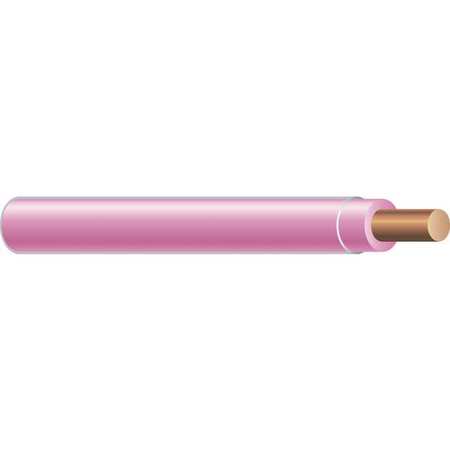 SOUTHWIRE Building Wire, THHN, 14 AWG, 2,500 ft, Pink, Nylon Jacket, PVC Insulation 25533105