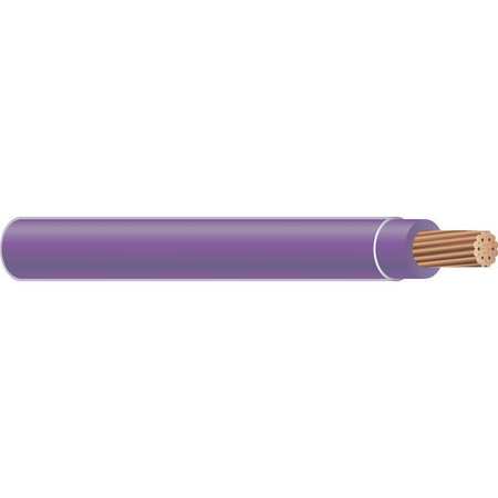 SOUTHWIRE Building Wire, THHN, 14 AWG, 2,500 ft, Purple, Nylon Jacket, PVC Insulation 23956606