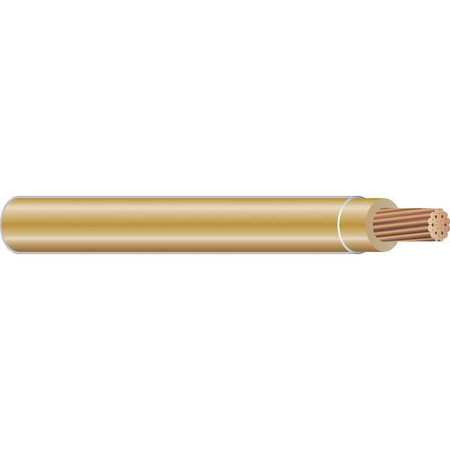 SOUTHWIRE Building Wire, THHN, 14 AWG, 2,500 ft, Beige, Nylon Jacket, PVC Insulation 32015005