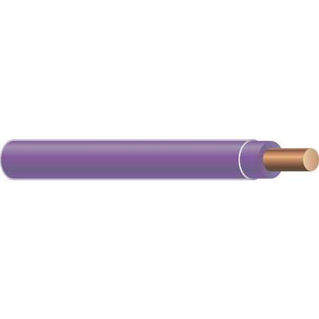 SOUTHWIRE Building Wire, THHN, 10 AWG, 2,500 ft, Purple, Nylon Jacket, PVC Insulation 25333601