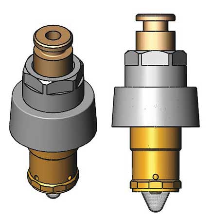 T&S BRASS Metering Cartridge, Faucet, Brass, 2.2 GPM 238A