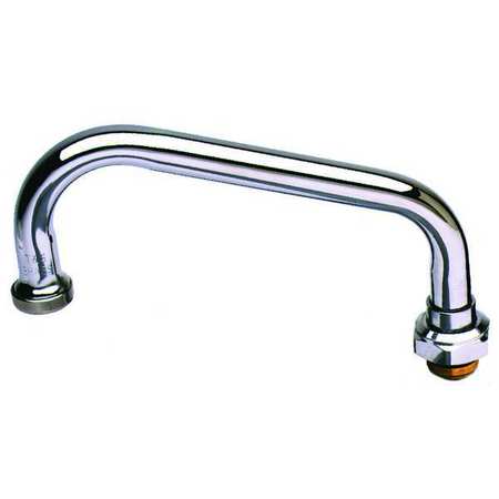 T&S BRASS Spout, Faucet, Brass, Length 16 In 064X