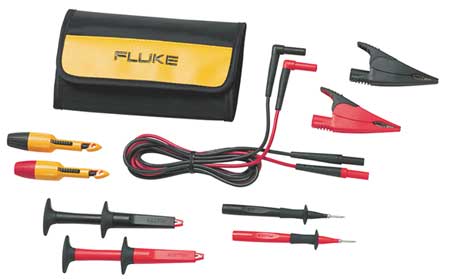 Fluke Automotive Test Lead Kit, 60 In. L, 60VDC TLK281